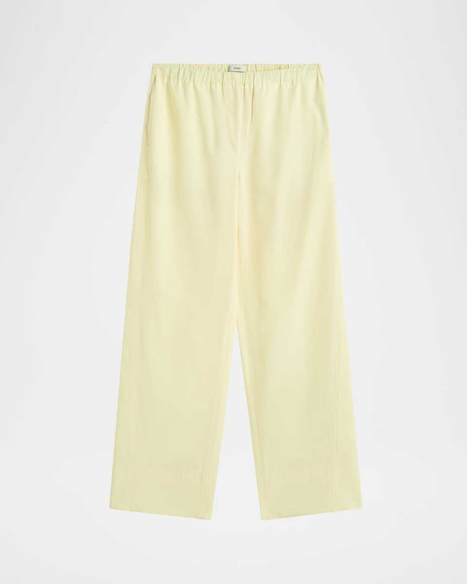 Twisted Seam Straight-Leg Boxer Trousers